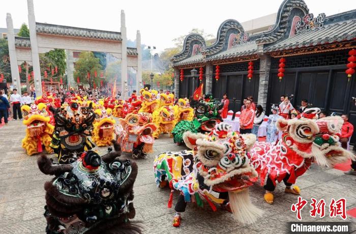 2025年全國龍獅大聯(lián)動啟動儀式在佛山舉行