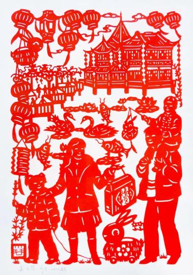 民盟盟員奚小琴：以海派剪紙賡續(xù)傳統(tǒng)文化