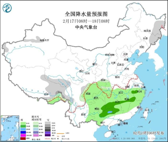 南方地區(qū)多陰雨天氣  北方地區(qū)氣溫多起伏