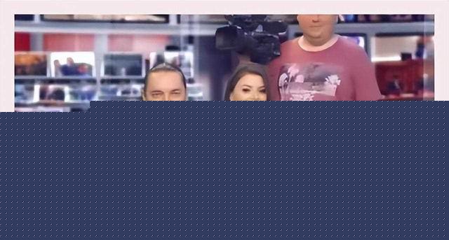 尺度驚人！阿爾巴尼亞新聞界女主播真空穿西裝，胸前內(nèi)容引發(fā)熱議