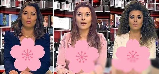 尺度驚人！阿爾巴尼亞新聞界女主播真空穿西裝，胸前內(nèi)容引發(fā)熱議