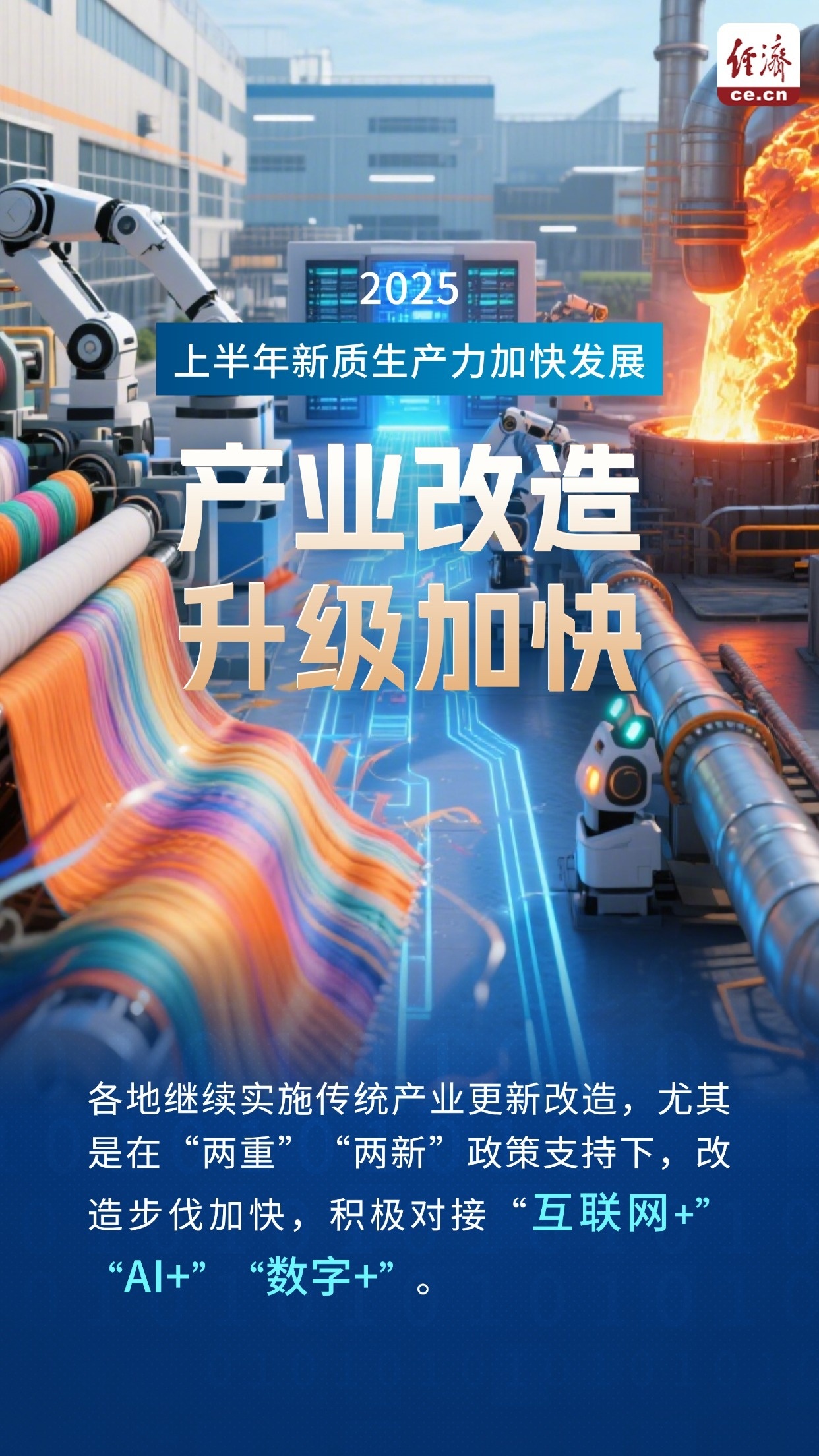 【圖解】上半年新質(zhì)生產(chǎn)力加快發(fā)展！來看5個(gè)方面進(jìn)展