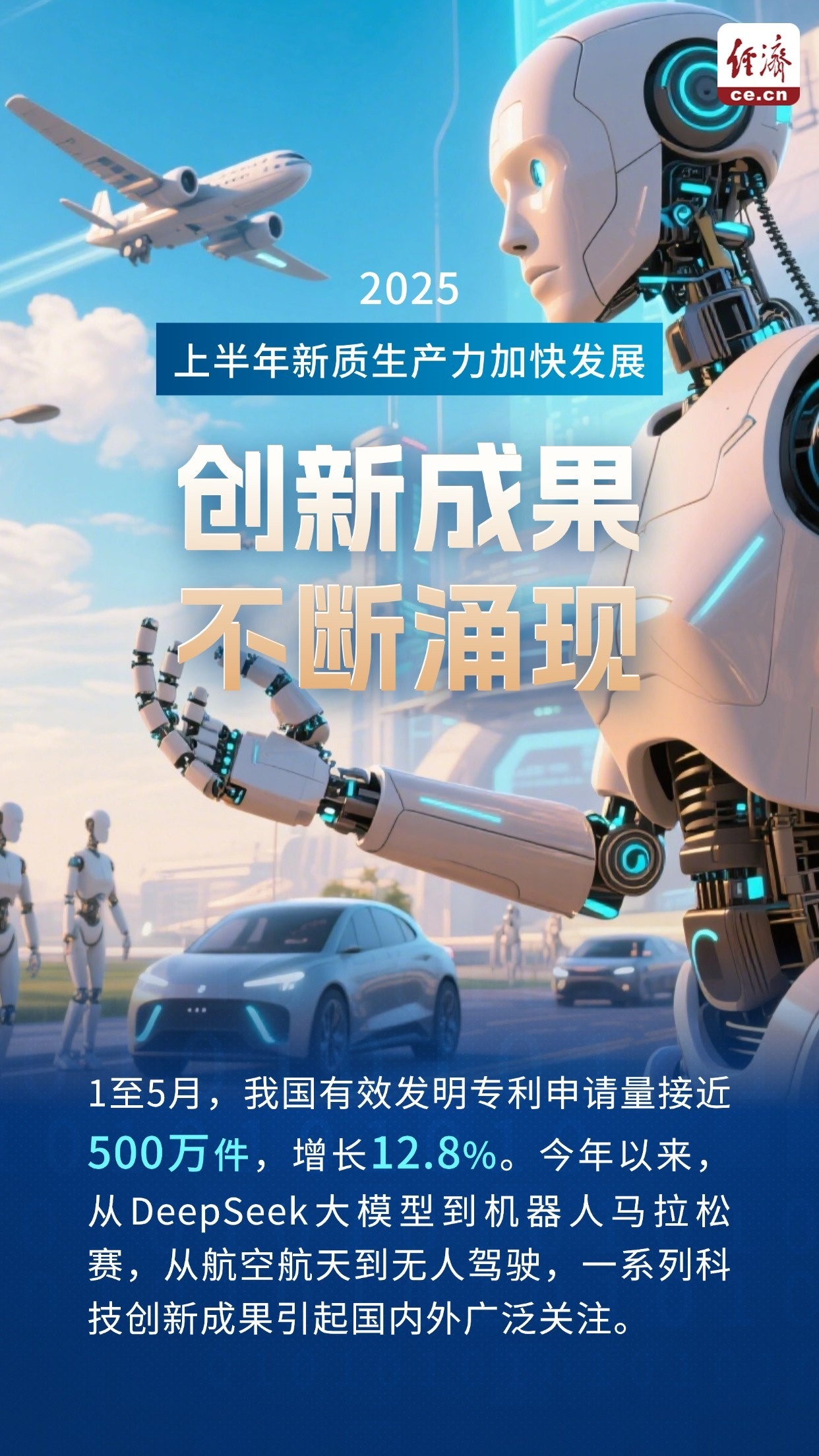 【圖解】上半年新質(zhì)生產(chǎn)力加快發(fā)展！來看5個(gè)方面進(jìn)展