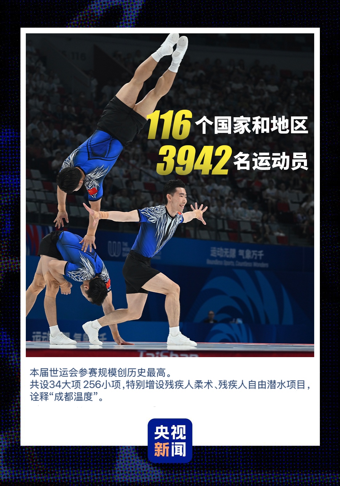 難忘成都！一組數(shù)據(jù)帶你回顧2025世運會